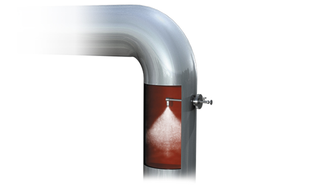 Hydrotreater water wash