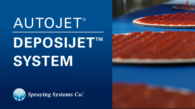 AutoJet® Depositing System for Viscous Ingredients | 斯普瑞喷雾喷嘴喷枪喷淋杆