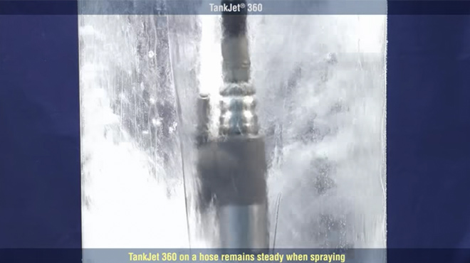 TankJet 360 High Impact cleaning